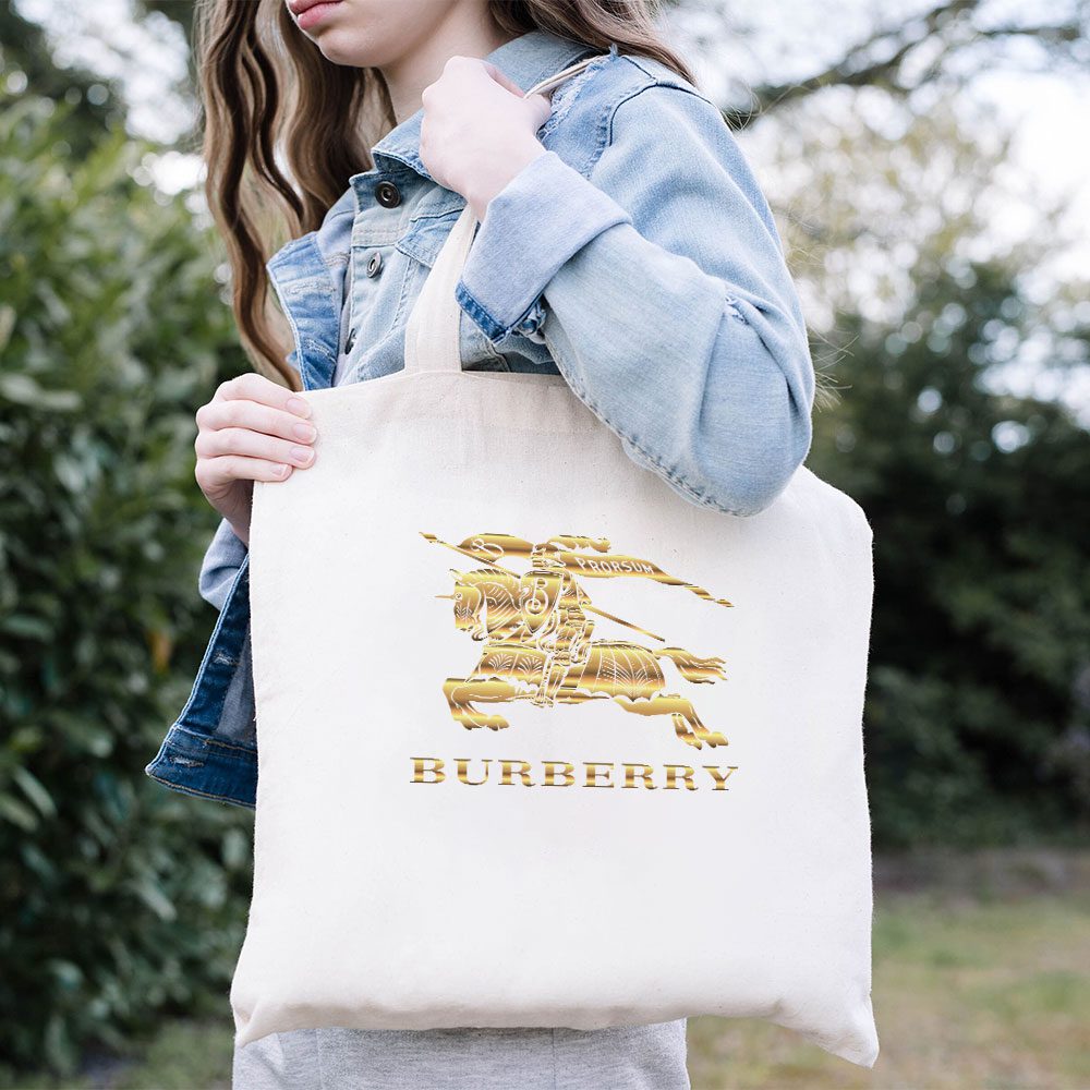 Burberry-Logo-Gold-Luxury-Cotton-Canvas-Tote-Bag-TTB1073-3