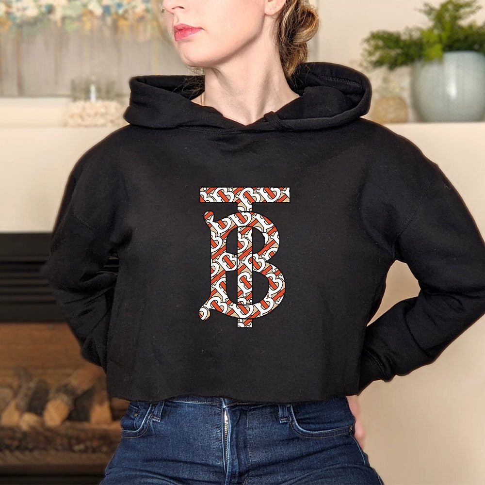 Burberry-Logo-Luxury-Crop-Pullover-Hoodie-For-Lady-CPH1080-3