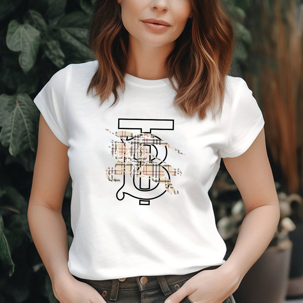 Burberry-Logo-Luxury-Lady-T-Shirt-Luxury-Tee-For-Women-LDS1068-1