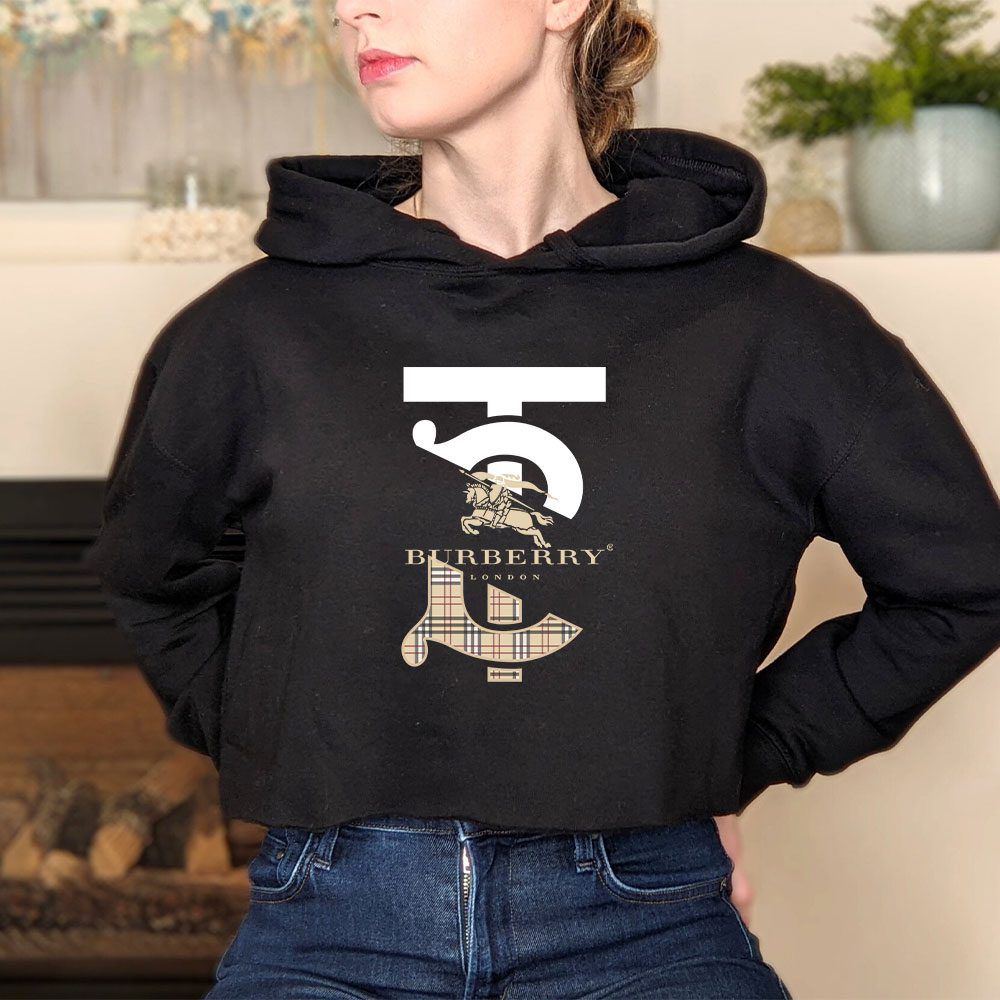 Burberry-London-Logo-Luxury-Crop-Pullover-Hoodie-For-Lady-CPH1070-1