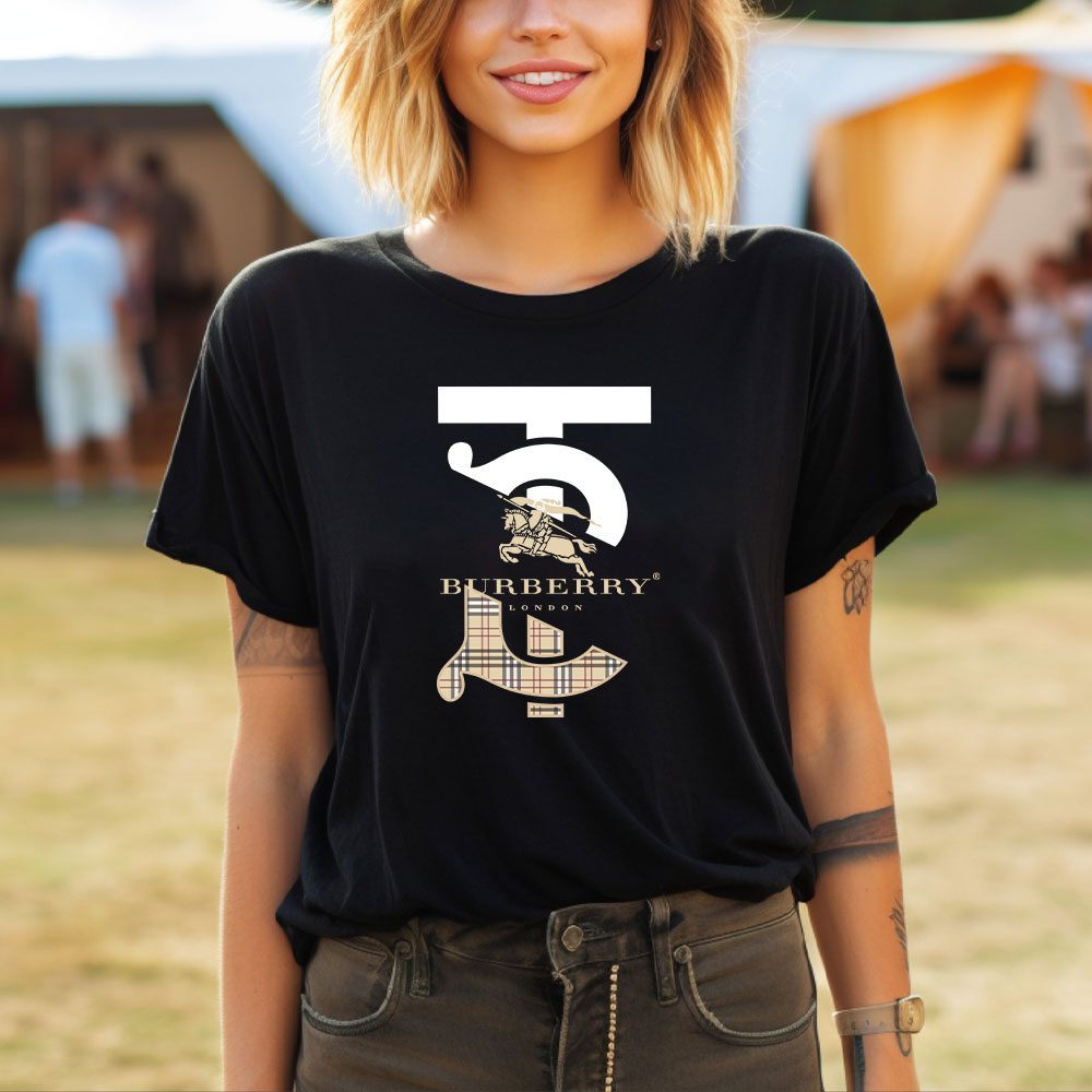 Burberry-London-Logo-Luxury-Lady-T-Shirt-Luxury-Tee-For-Women-LDS1070-1