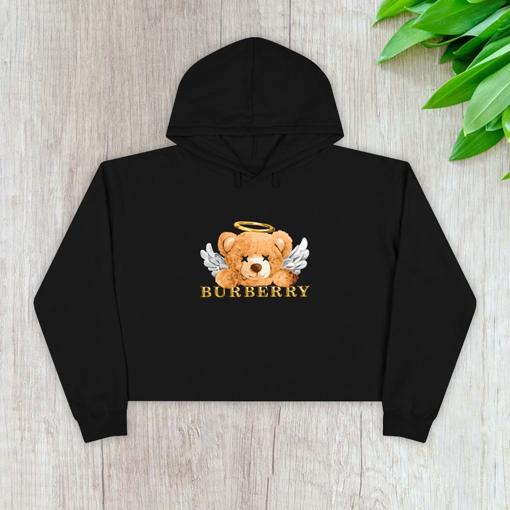 Burberry-London-Teddy-Bear-Gold-Luxury-Crop-Pullover-Hoodie-For-Lady-CPH1082-1