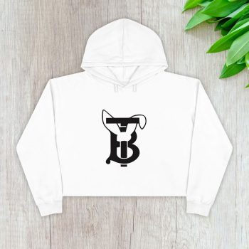 Burberry Rabbit Logo Crop Pullover Hoodie For Lady CPH1074