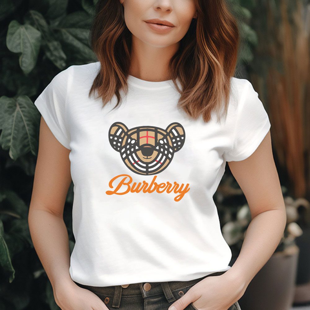Burberry-Teddy-Bear-Lady-T-Shirt-Luxury-Tee-For-Women-LDS1080-2