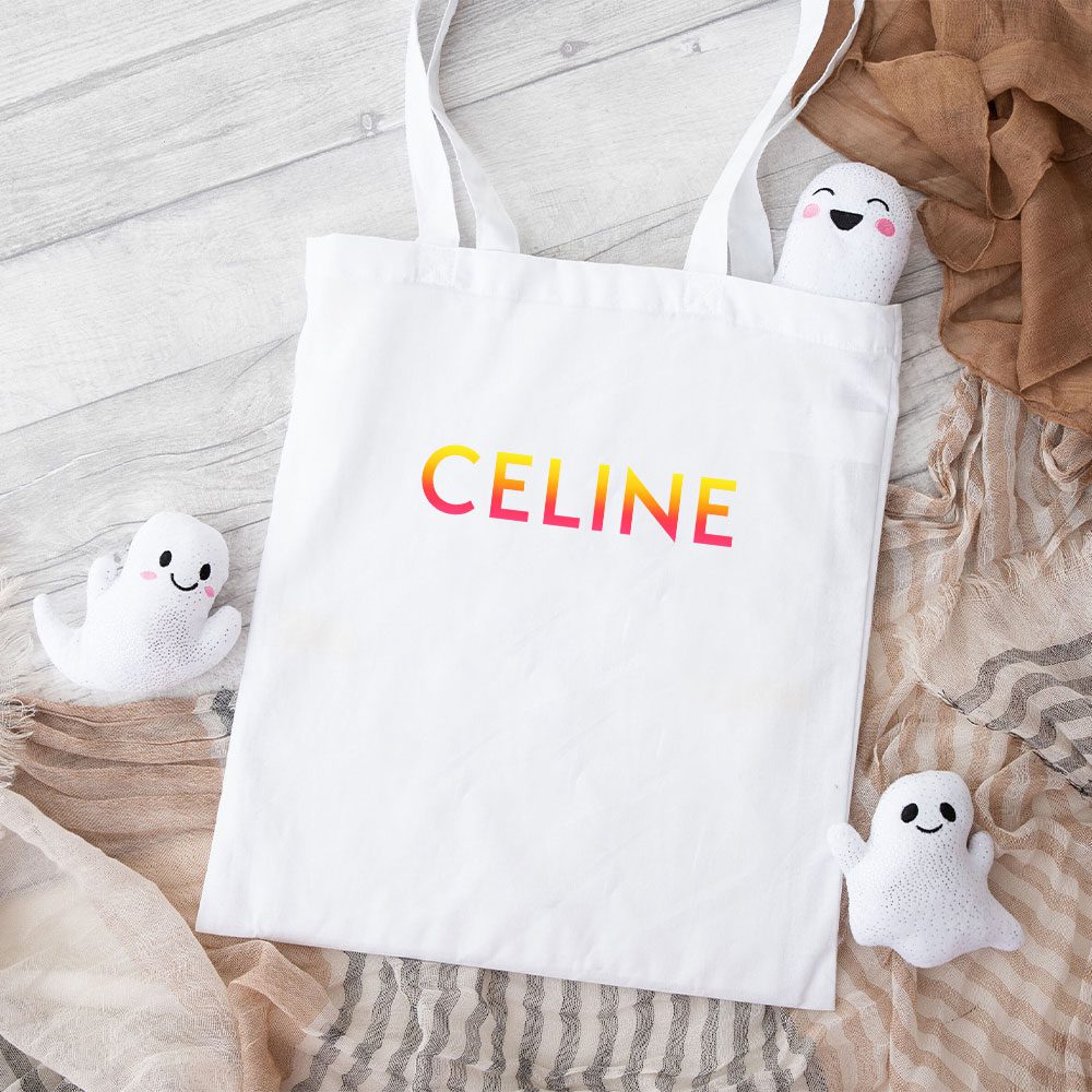 Celine-Loose-Luxury-Cotton-Canvas-Tote-Bag-TTB1117 Celine Loose Luxury Cotton Canvas Tote Bag TTB1117