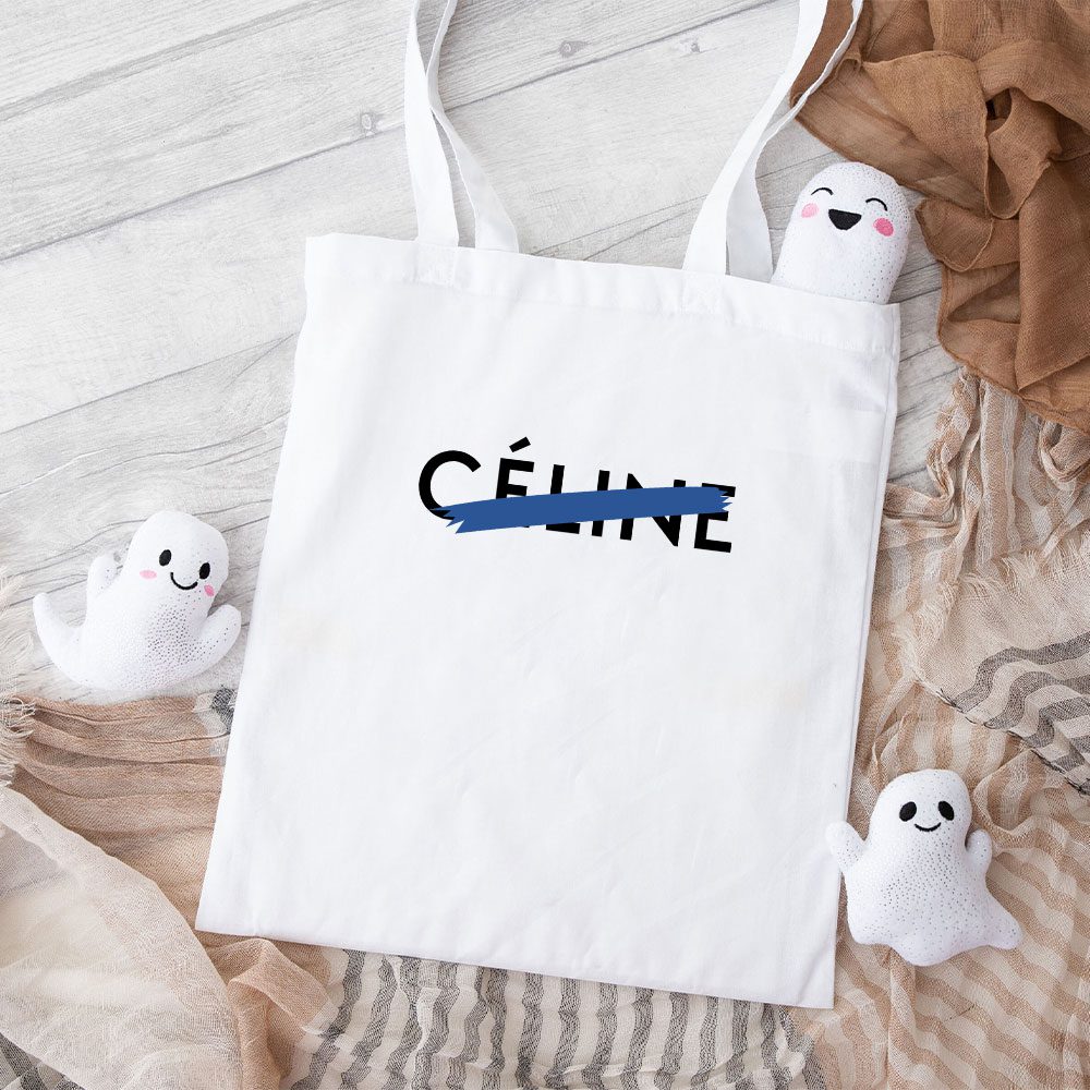 Celine-Loose-Luxury-Cotton-Canvas-Tote-Bag-TTB1118 Celine Loose Luxury Cotton Canvas Tote Bag TTB1118