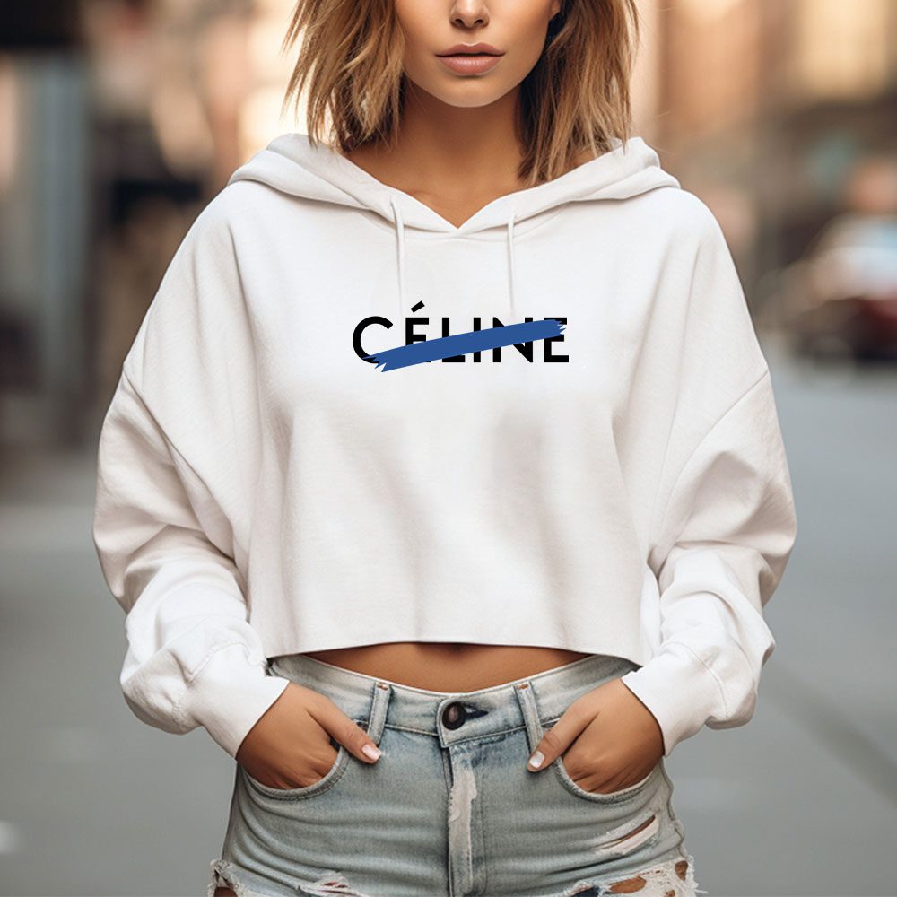 Celine-Loose-Luxury-Crop-Pullover-Hoodie-For-Lady-CPH1118-1