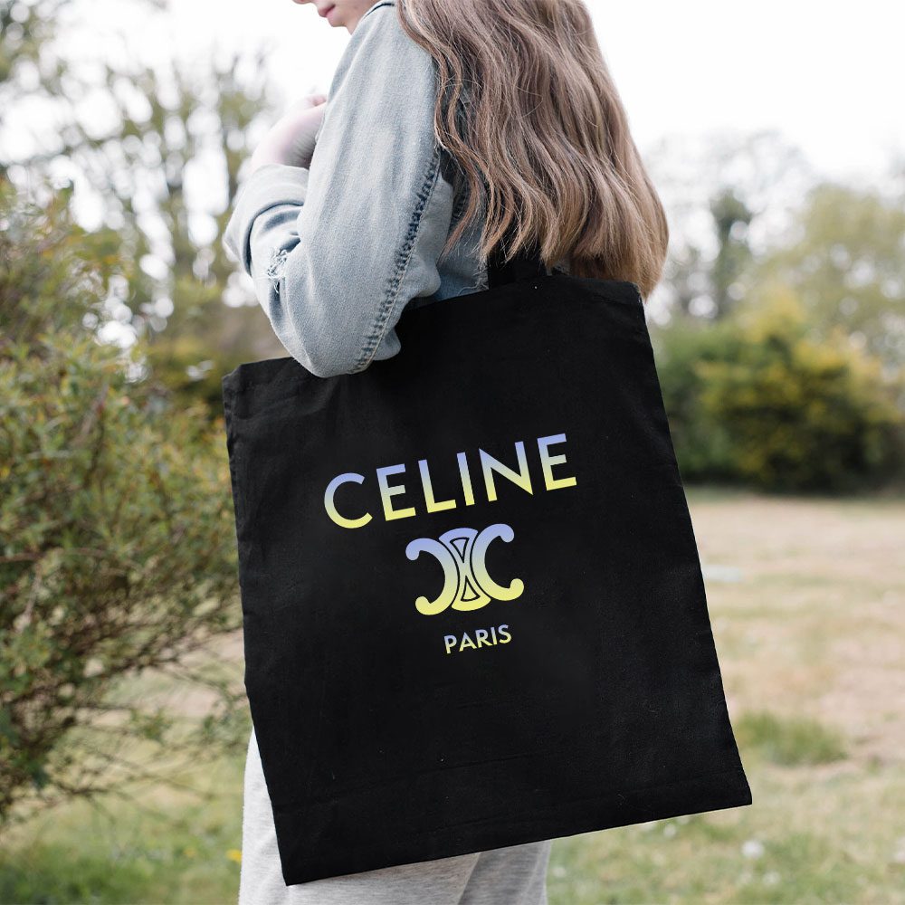 Celine-Paris-Logo-Luxury-Cotton-Canvas-Tote-Bag-TTB1111-2