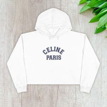 Celine Paris Luxury Crop Pullover Hoodie For Lady CPH1121