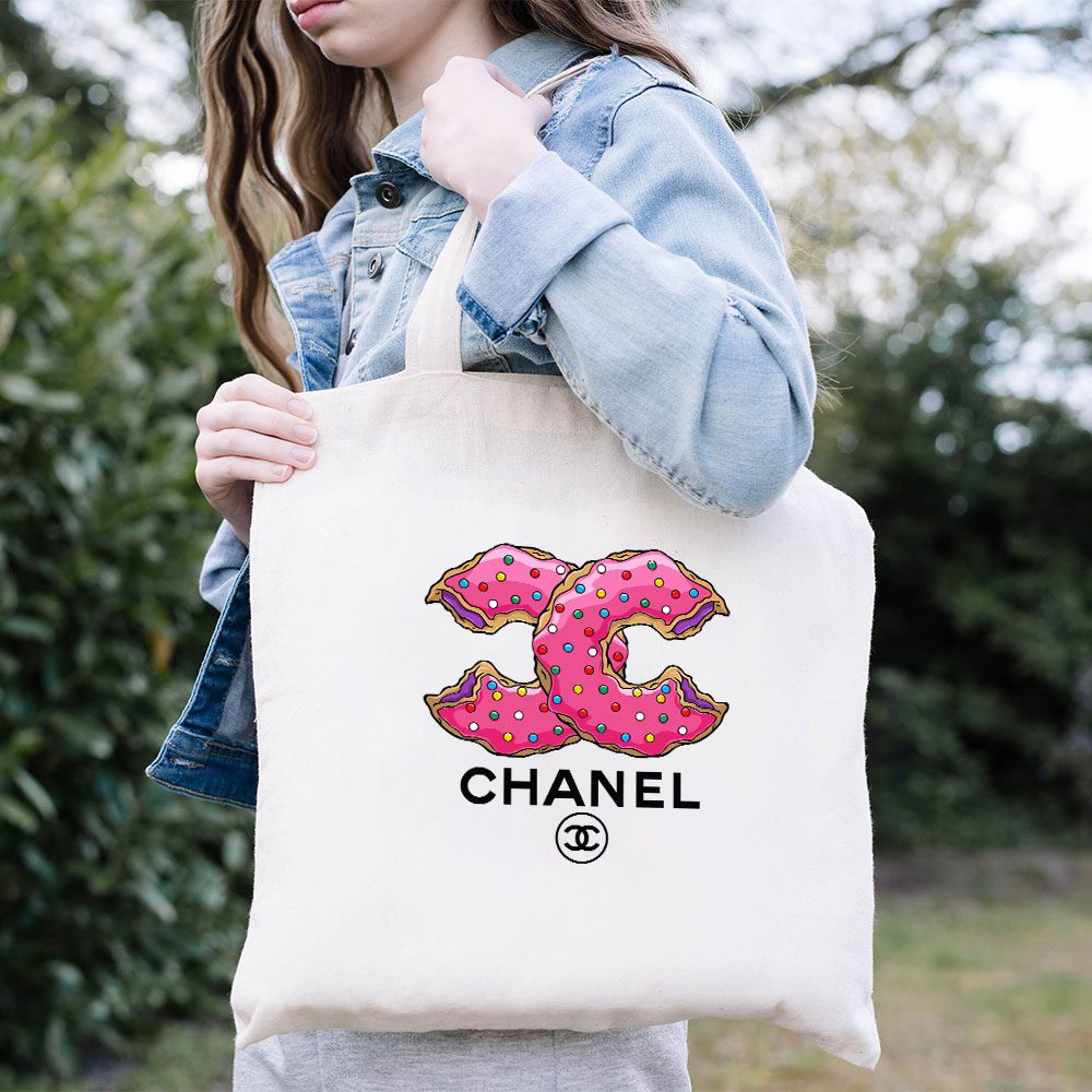 Chanel-Doughnut-Logo-Cotton-Canvas-Tote-Bag-TTB1166-1