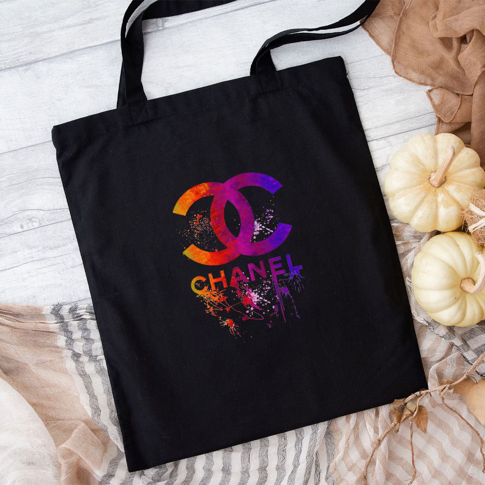Chanel-Original-Colorful-Logo-Cotton-Canvas-Tote-Bag-TTB1144-1