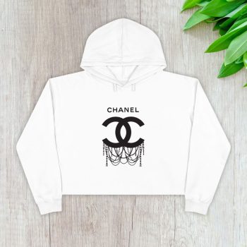 Chanel Original Logo Crop Pullover Hoodie For Lady CPH1143