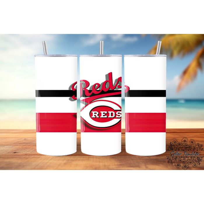 Cincinnati-Reds-Skinny-Tumbler-20oz-SKT1474 Cincinnati Reds Skinny Tumbler 20oz SKT1474