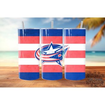Columbus Blue Jackets Skinny Tumbler 20oz SKT1467