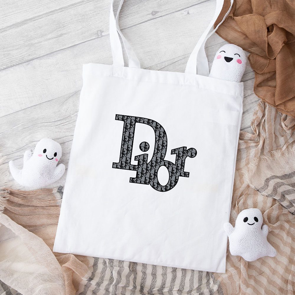 Dior-Logo-Luxury-Cotton-Canvas-Tote-Bag-TTB1186 Dior Logo Luxury Cotton Canvas Tote Bag TTB1186