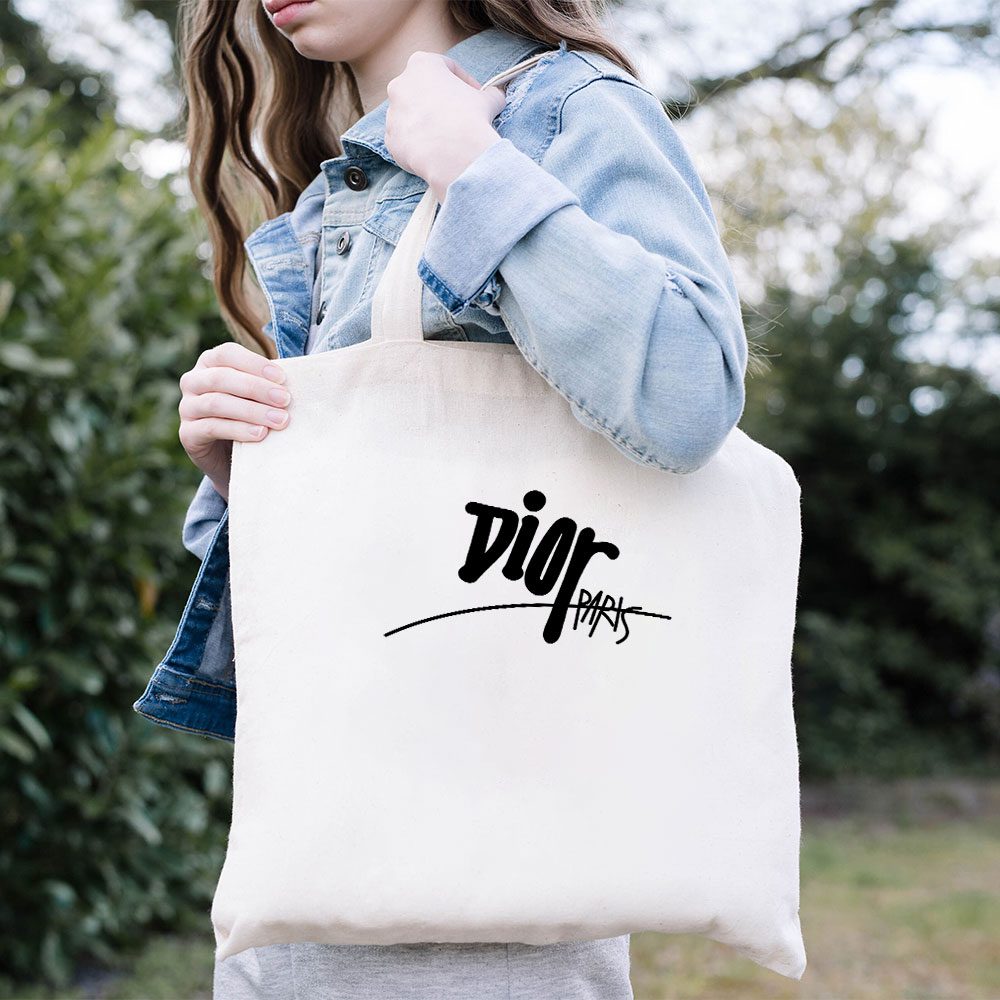 Dior-Logo-Luxury-Cotton-Canvas-Tote-Bag-TTB1197-1