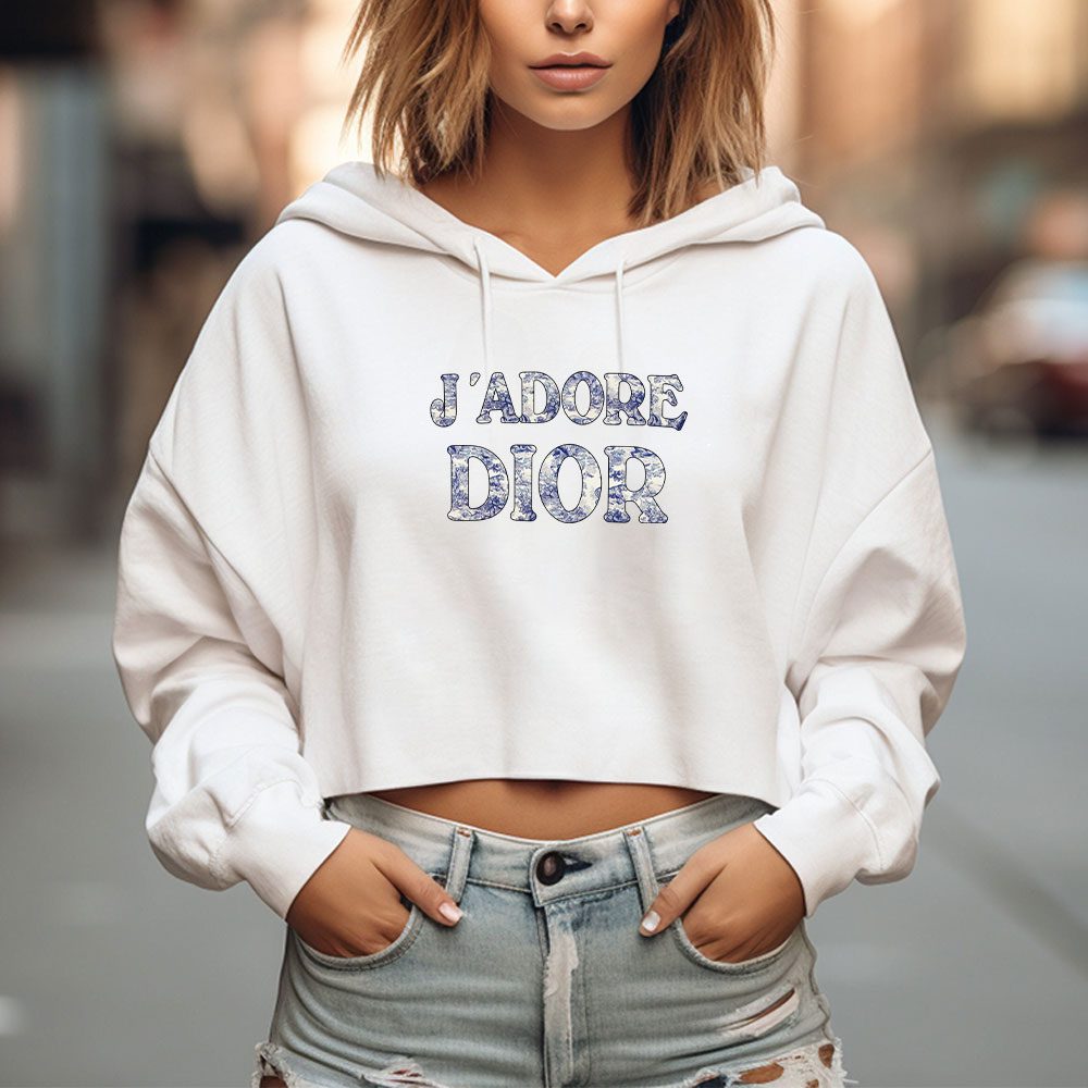 Dior-Logo-Luxury-Mickey-Pluto-Crop-Pullover-Hoodie-For-Lady-CPH1200-2