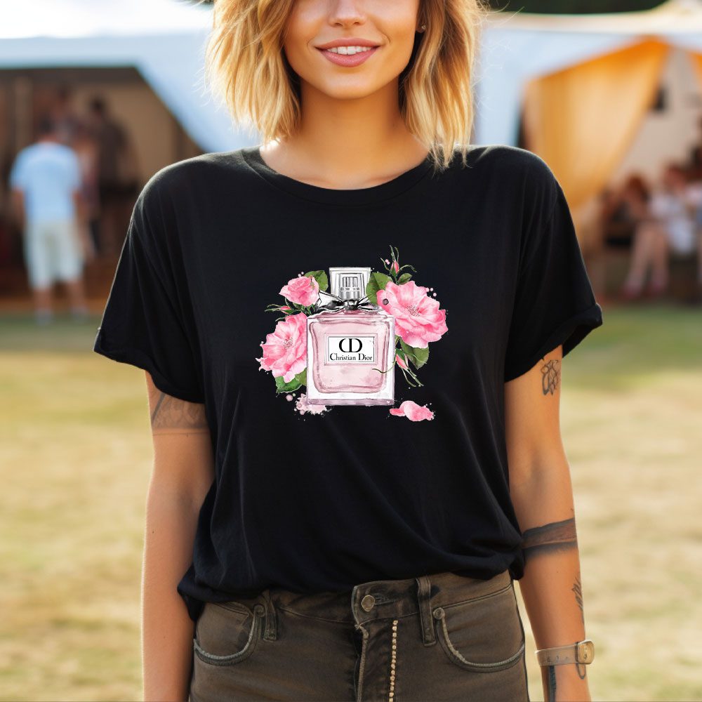 Dior-Logo-Luxury-Miss-Dior-Lady-T-Shirt-Luxury-Tee-For-Women-LDS1194-3