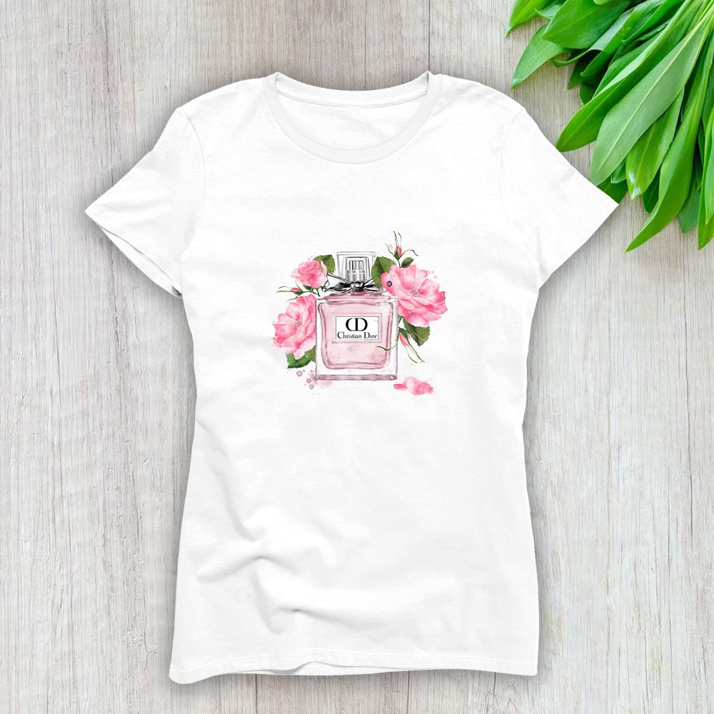 Dior-Logo-Luxury-Miss-Dior-Lady-T-Shirt-Luxury-Tee-For-Women-LDS1194 Dior Logo Luxury Miss Dior Lady T-Shirt Luxury Tee For Women LDS1194