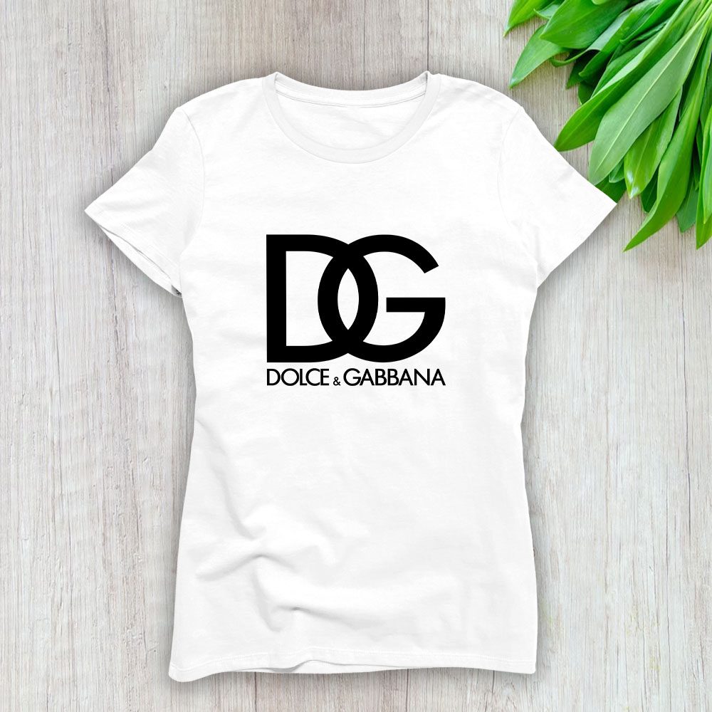 Dolce-Gabbana-Logo-Luxury-Lady-T-Shirt-Luxury-Tee-For-Women-LDS1209 Dolce & Gabbana Logo Luxury Lady T-Shirt Luxury Tee For Women LDS1209