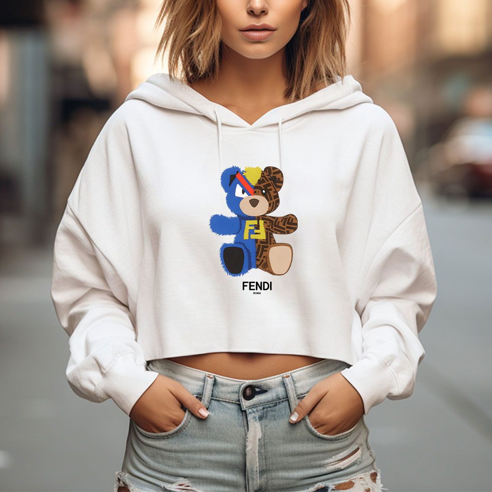 Fendi-Roma-Teddy-Bear-Crop-Pullover-Hoodie-For-Lady-CPH1254-1