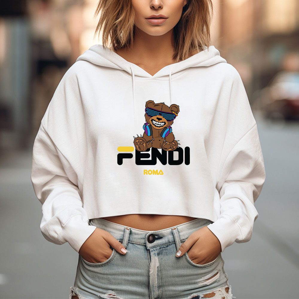 Fendi-Roma-Teddy-Bear-Crop-Pullover-Hoodie-For-Lady-CPH1260-1