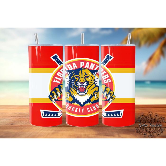 Florida-Panthers-Skinny-Tumbler-20oz-SKT1456 Florida Panthers Skinny Tumbler 20oz SKT1456