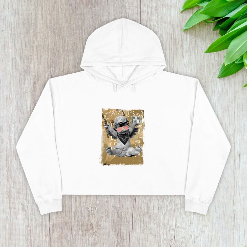 Givenchy-Logo-Luxury-Baby-Angle-Crop-Pullover-Hoodie-For-Lady-CPH1294 Givenchy Logo Luxury Baby Angle Crop Pullover Hoodie For Lady CPH1294