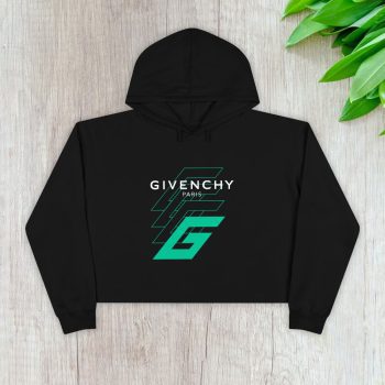 Givenchy Logo Luxury Crop Pullover Hoodie For Lady CPH1292