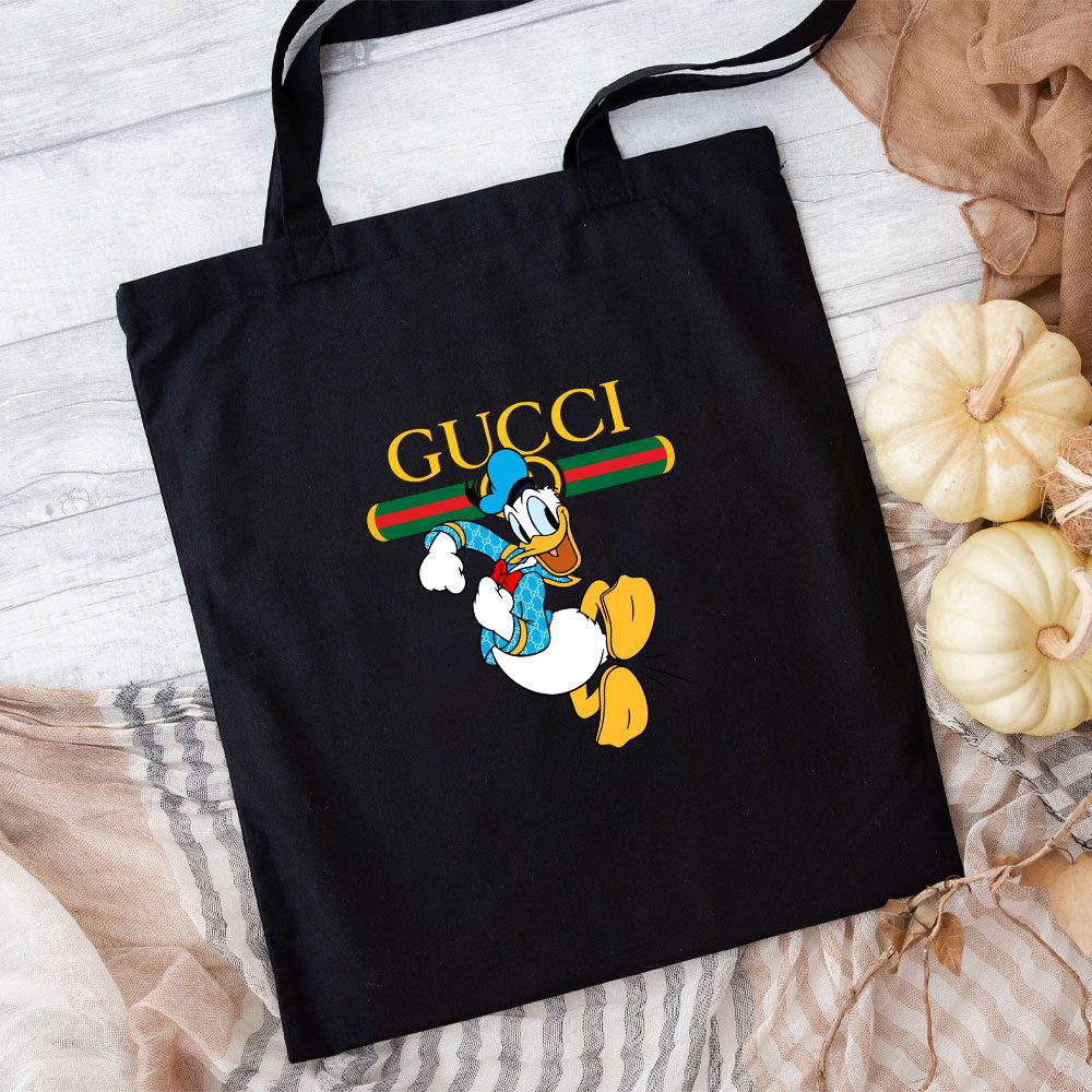 Gucci-Donald-Duck-Cotton-Canvas-Tote-Bag-TTB1381-1