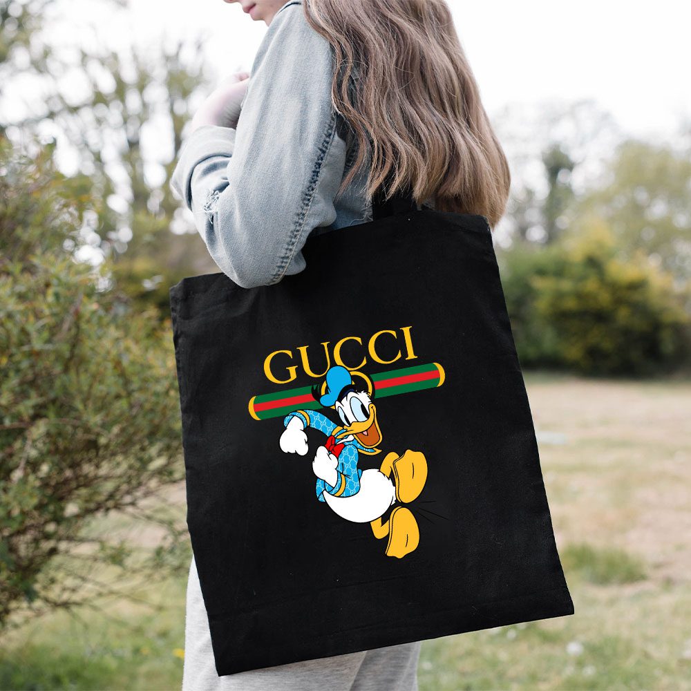 Gucci-Donald-Duck-Cotton-Canvas-Tote-Bag-TTB1381-2