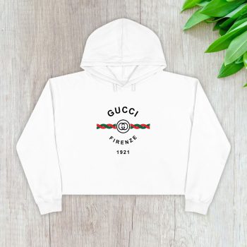 Gucci Firenze 1921 Crop Pullover Hoodie For Lady CPH1351