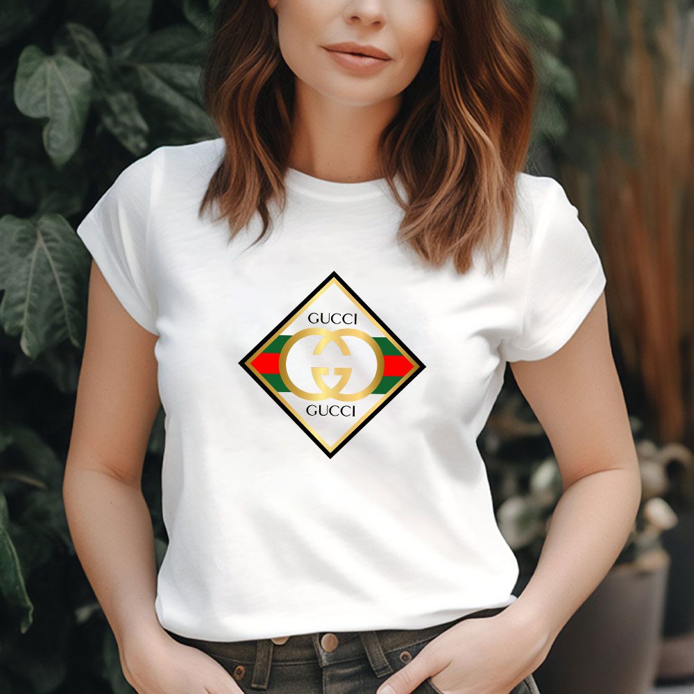 Gucci-Gold-Logo-Lady-T-Shirt-Luxury-Tee-For-Women-LDS1352-1