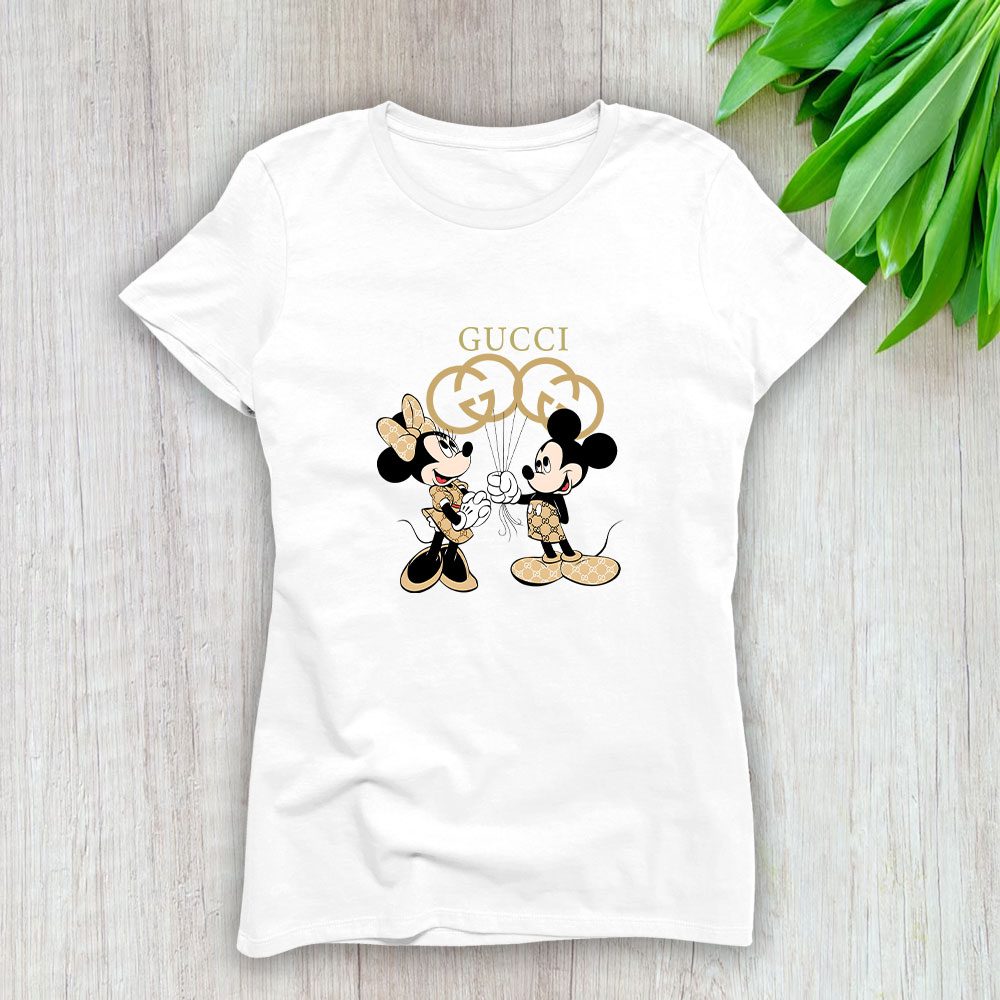 Gucci-Lady-T-Shirt-Luxury-Tee-For-Women-LDS1419 Gucci Lady T-Shirt Luxury Tee For Women LDS1419