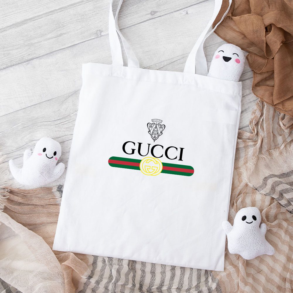 Gucci-Museo-Logo-Cotton-Canvas-Tote-Bag-TTB1457 Gucci Museo Logo Cotton Canvas Tote Bag TTB1457
