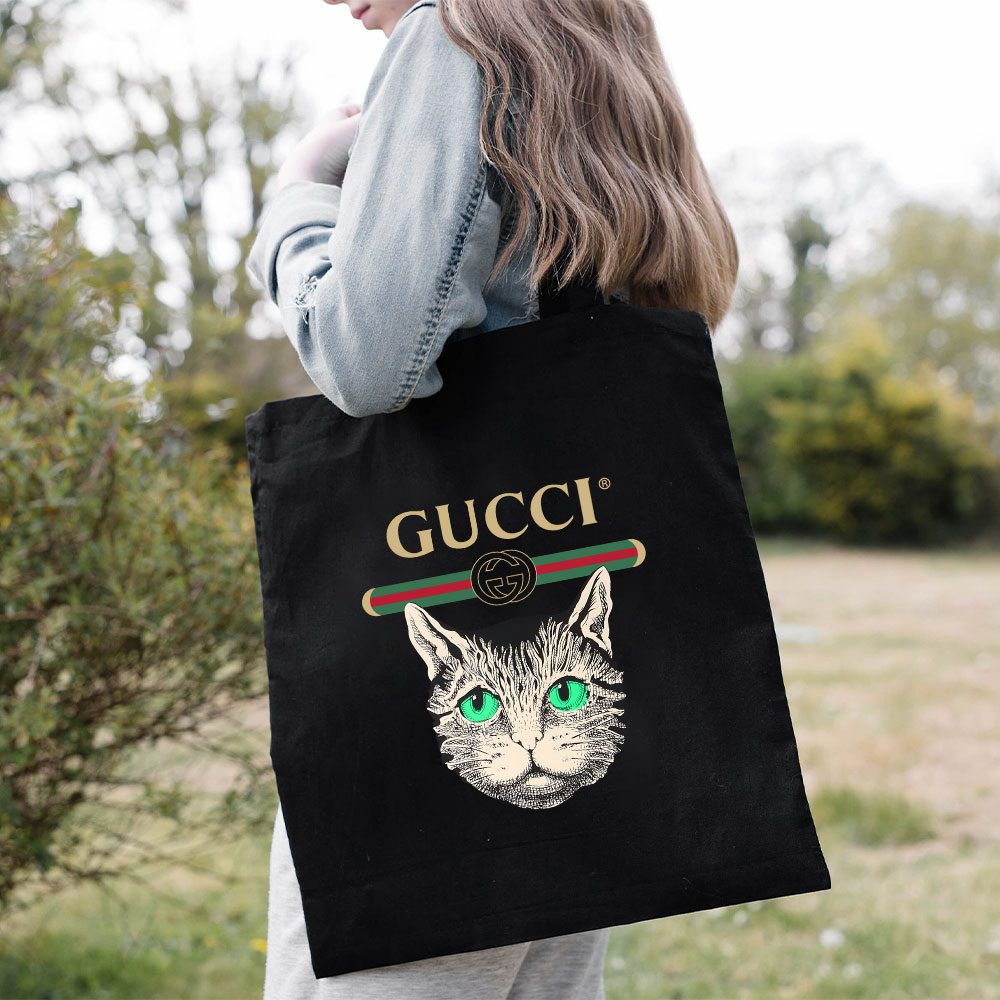 Gucci-Mystic-Cat-Embellished-Cotton-Canvas-Tote-Bag-TTB1438-2