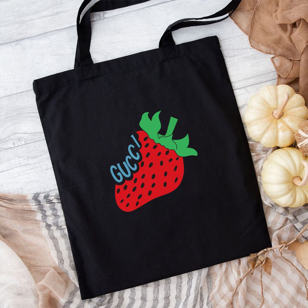 Gucci-Strawberry-Logo-Cotton-Canvas-Tote-Bag-TTB1348-1