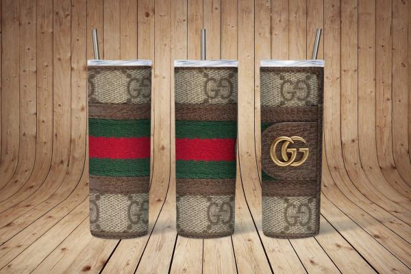 Gucci-Stripe-Yeti-Inspired-Luxury-Skinny-Tumbler-20oz-SKT1516 Gucci Stripe Yeti Inspired Luxury Skinny Tumbler 20oz SKT1516