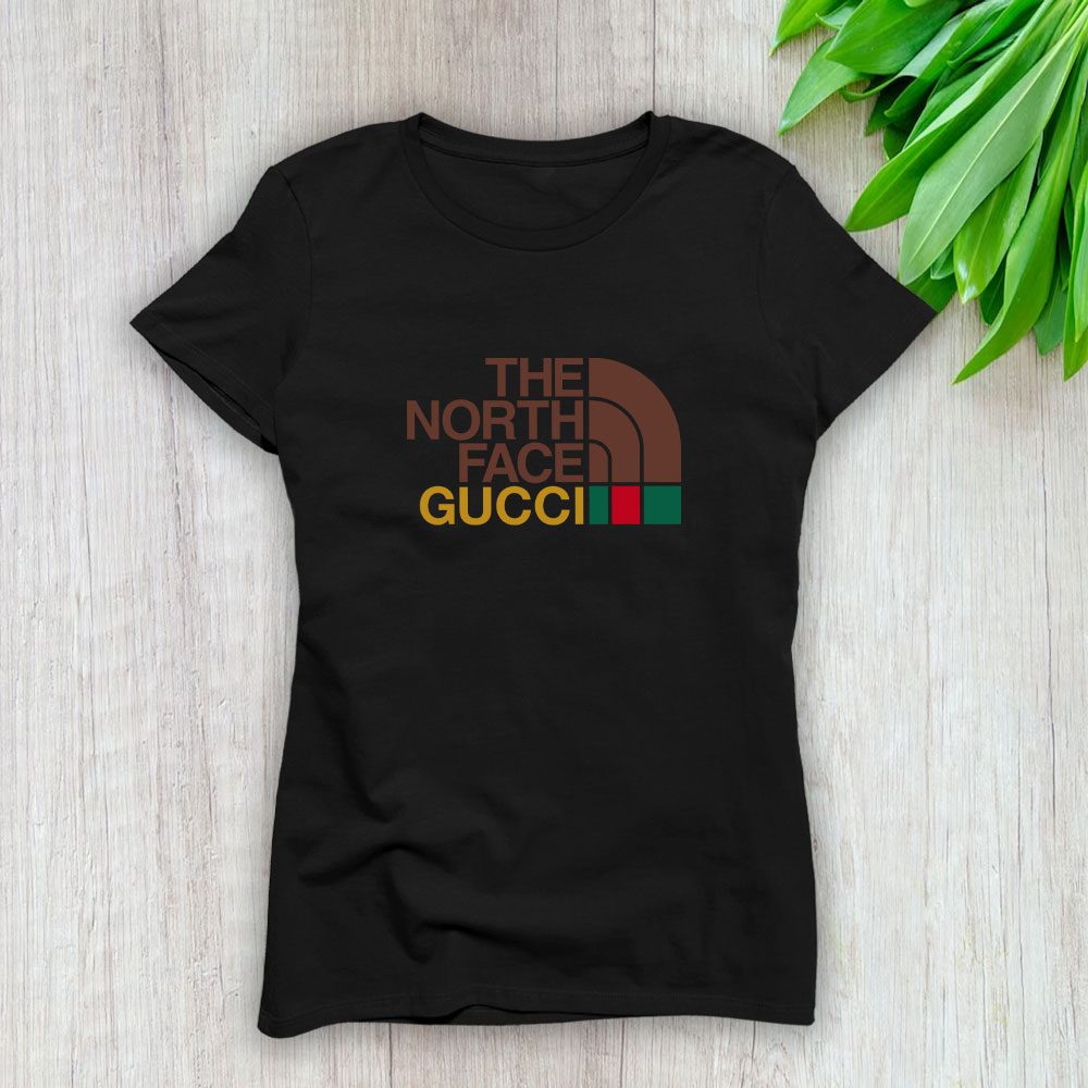 Gucci-The-North-Face-Lady-T-Shirt-Luxury-Tee-For-Women-LDS1318-1