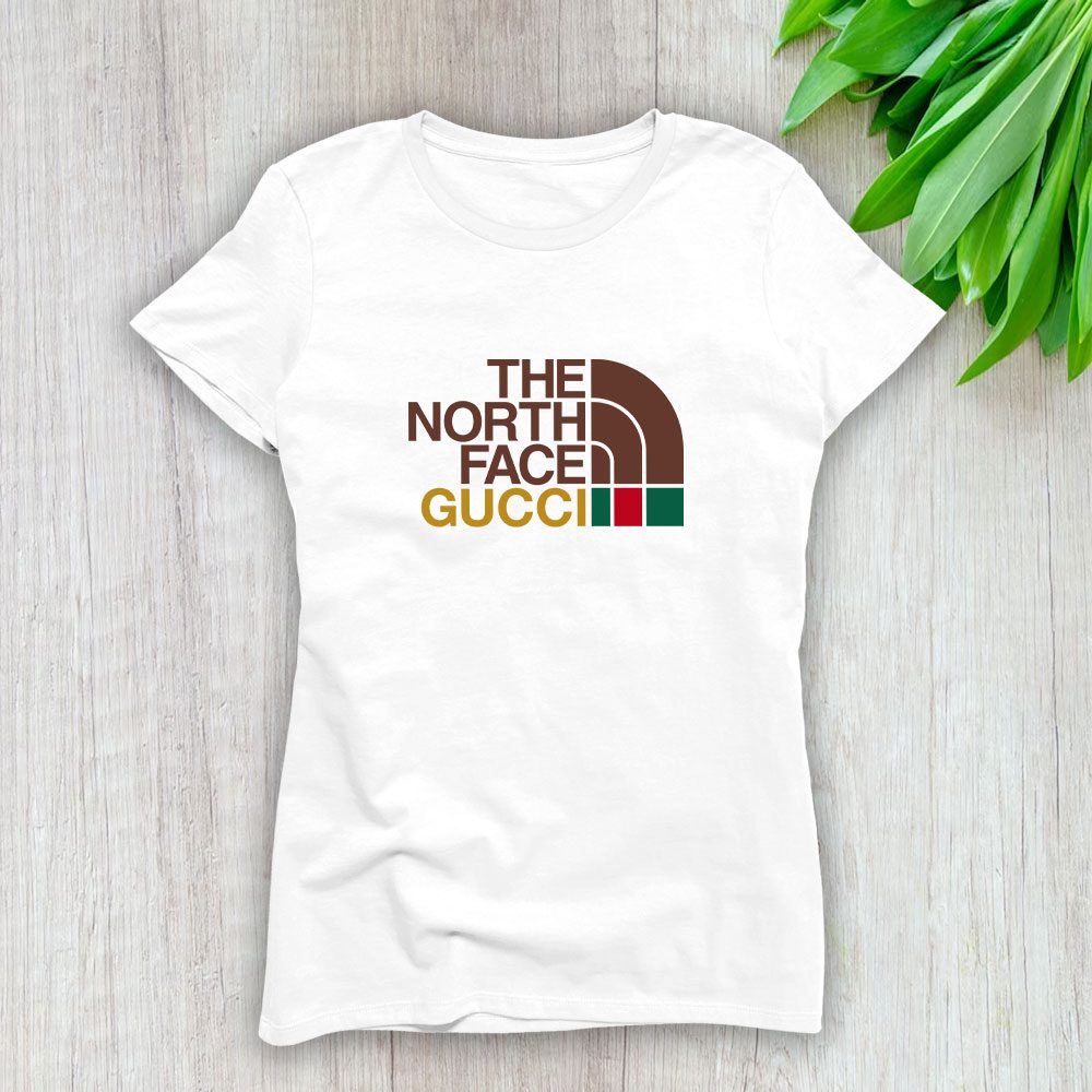 Gucci-The-North-Face-Lady-T-Shirt-Luxury-Tee-For-Women-LDS1318 Gucci The North Face Lady T-Shirt Luxury Tee For Women LDS1318