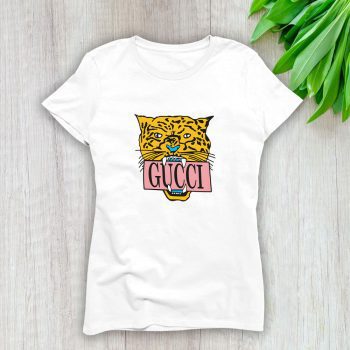 Gucci Tiger Lady T-Shirt Luxury Tee For Women LDS1434