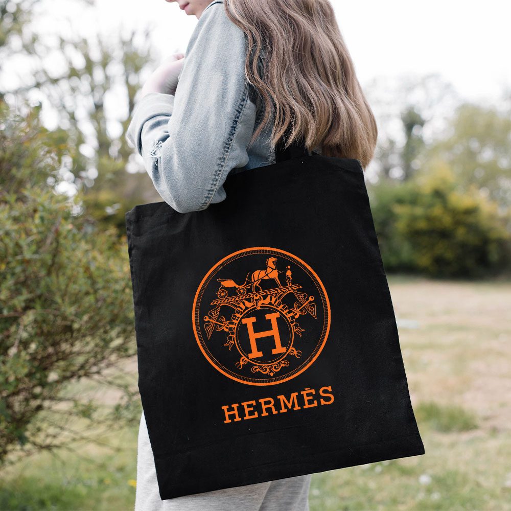 Hermes-Horse-Original-Logo-Cotton-Canvas-Tote-Bag-TTB1498-2
