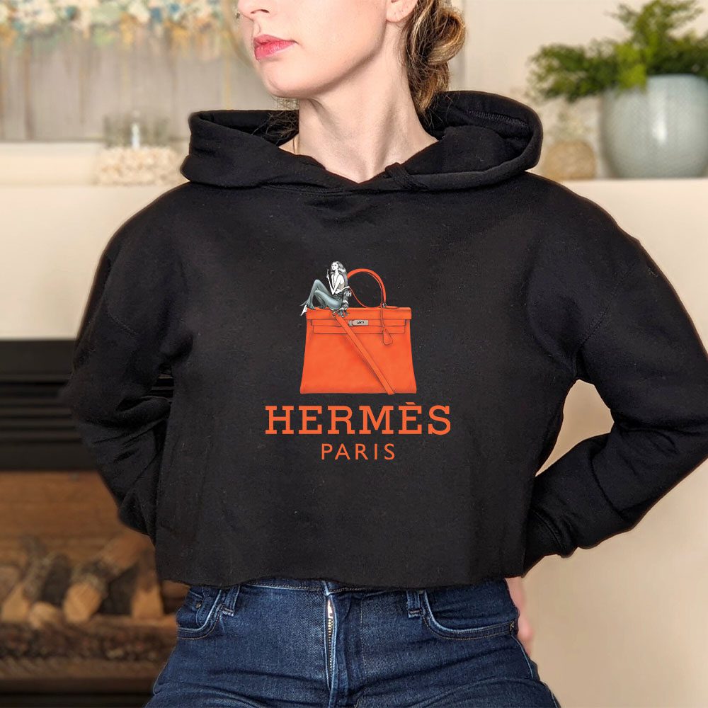 Hermes-Paris-Bags-Kelly-Crop-Pullover-Hoodie-For-Lady-CPH1517-3