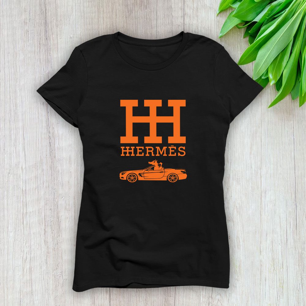Hermes-Paris-Rolls-Royce-Lady-T-Shirt-Luxury-Tee-For-Women-LDS1515-1