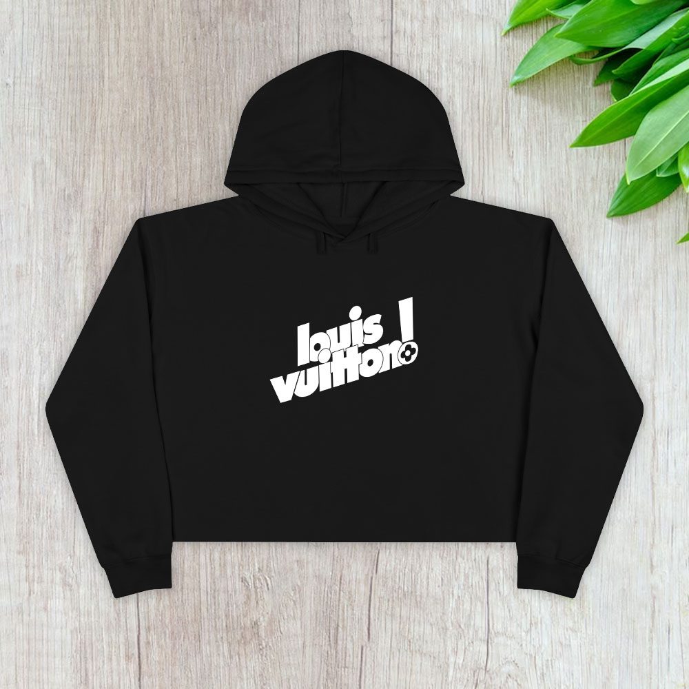 Louis-Vuitton-Everyday-Logo-Luxury-Crop-Pullover-Hoodie-For-Lady-CPH1676 Louis Vuitton Everyday Logo Luxury Crop Pullover Hoodie For Lady CPH1676