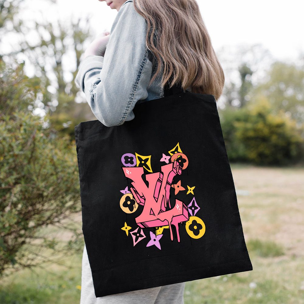 Louis-Vuitton-Graffiti-Logo-Cotton-Canvas-Tote-Bag-TTB1546-2