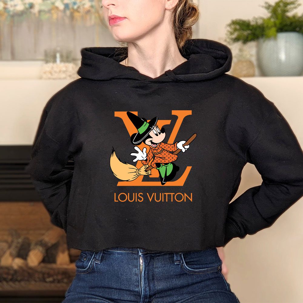 Louis-Vuitton-Logo-Luxury-Halloween-Pumpkin-Minnie-Mouse-Crop-Pullover-Hoodie-For-Lady-CPH1720-3
