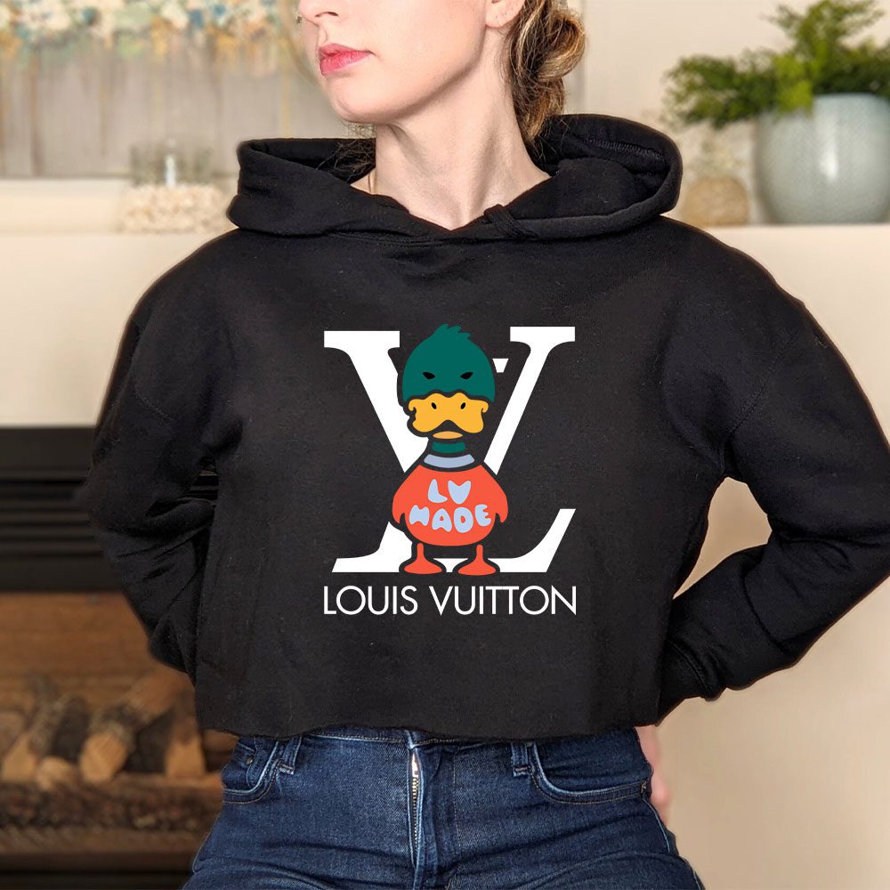 Louis-Vuitton-Logo-Luxury-Knit-Duck-Crewneck-Crop-Pullover-Hoodie-For-Lady-CPH1612-1