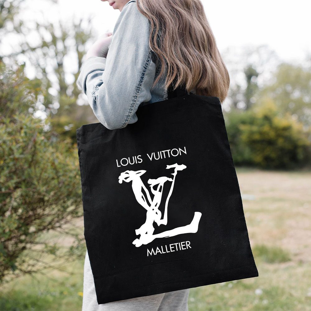 Louis-Vuitton-Logo-Luxury-Malletier-Cotton-Canvas-Tote-Bag-TTB1687-1