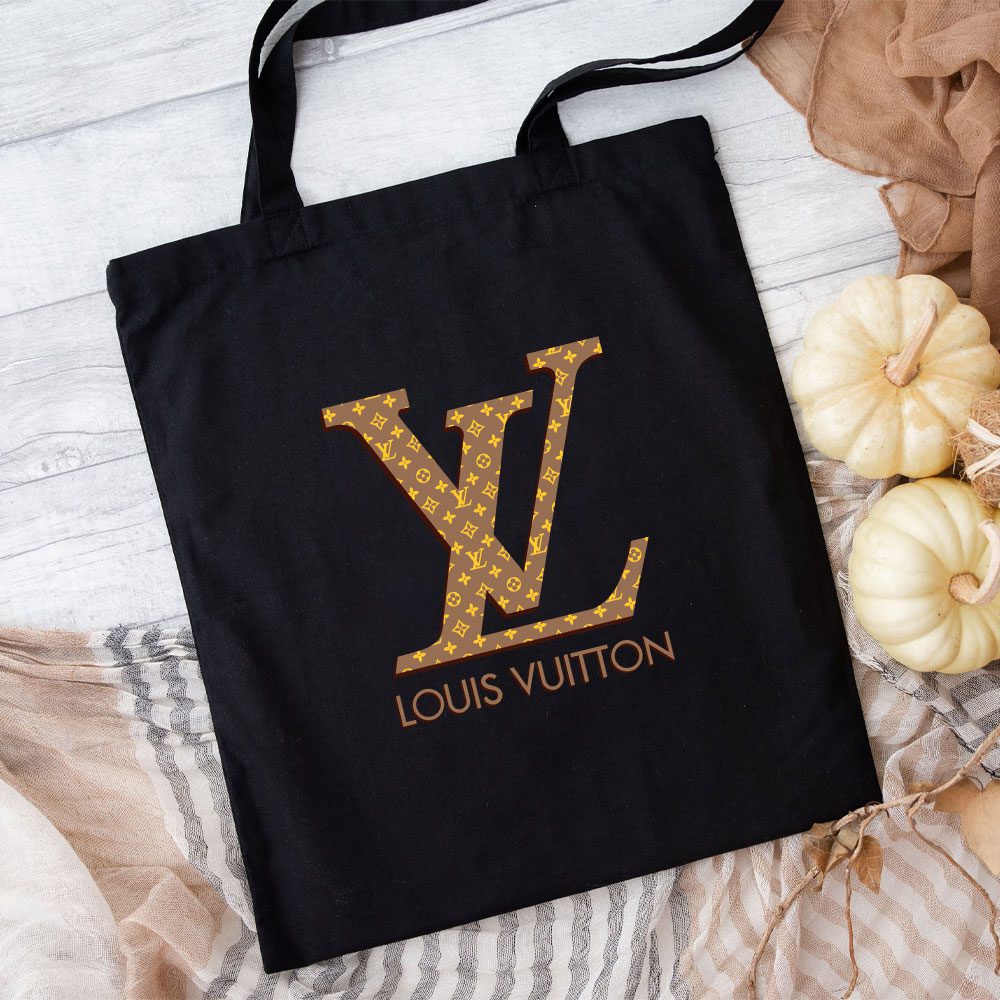 Louis-Vuitton-Logo-Luxury-Monogram-Canvas-Pattern-Cotton-Canvas-Tote-Bag-TTB1701-1